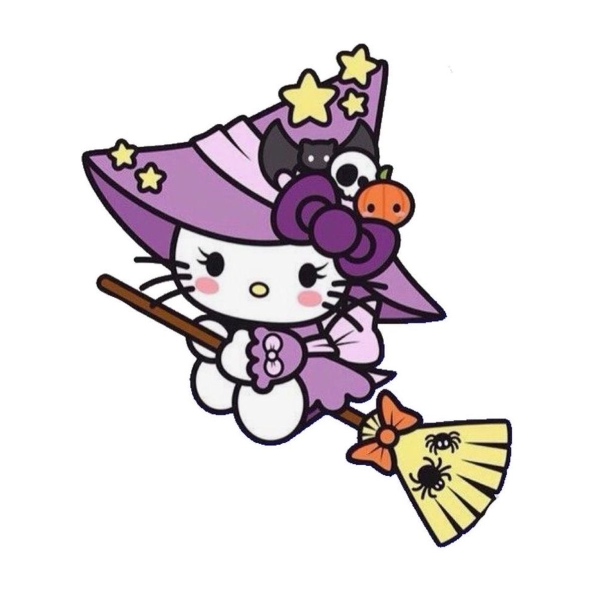 personalized hello kitty halloween pfp art