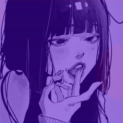 purple aesthetic pfp 0074