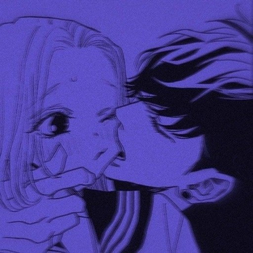 purple anime pfp 0021