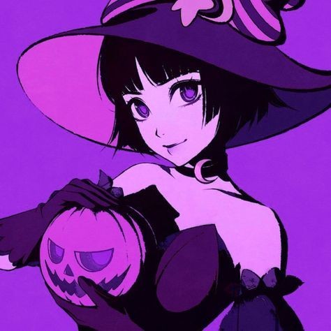 purple anime pfp 0037