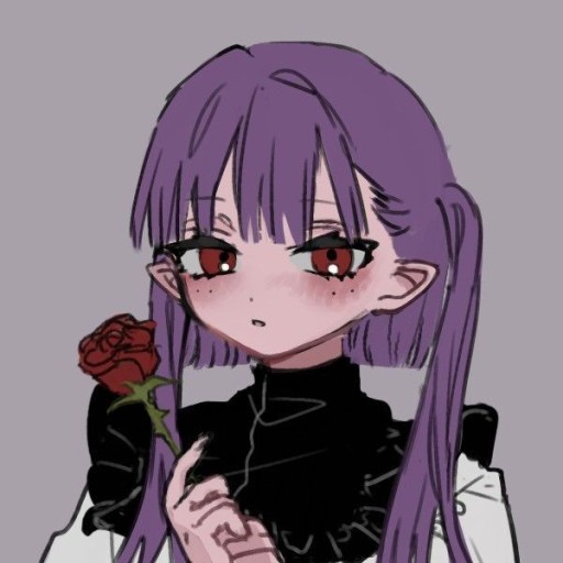 purple anime pfp 0074