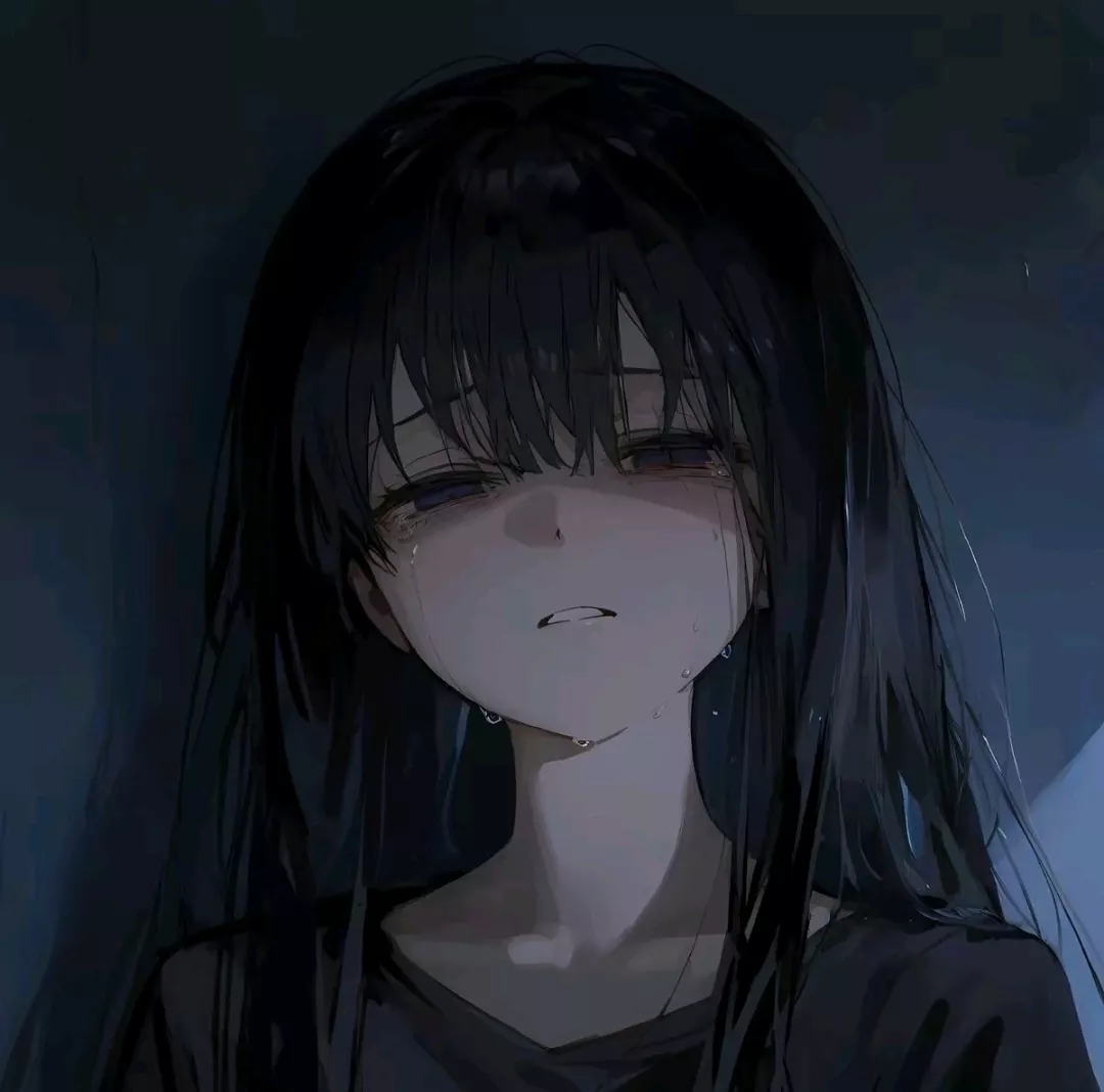 sad anime pfp for social media