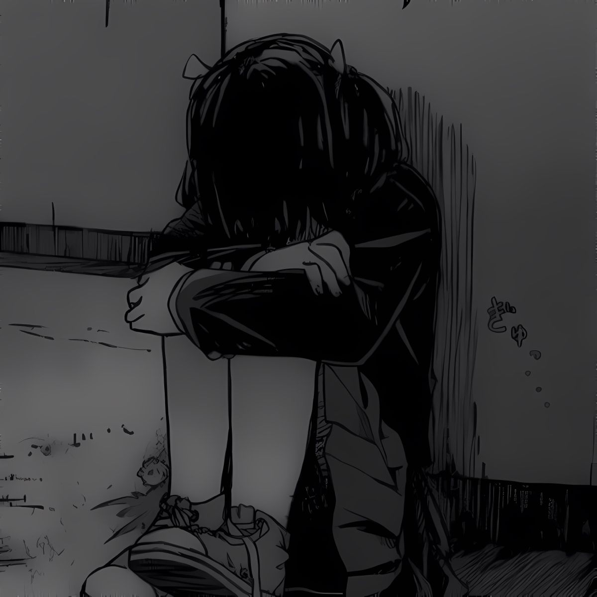 sad anime pfp 0045