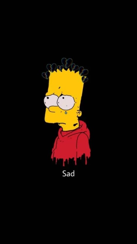 sad bart pfp ideas