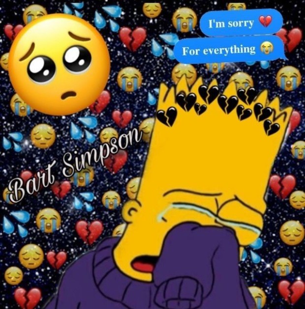 sad bart pfp 0075