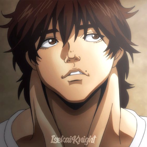 showcasing baki hanma pfp art.