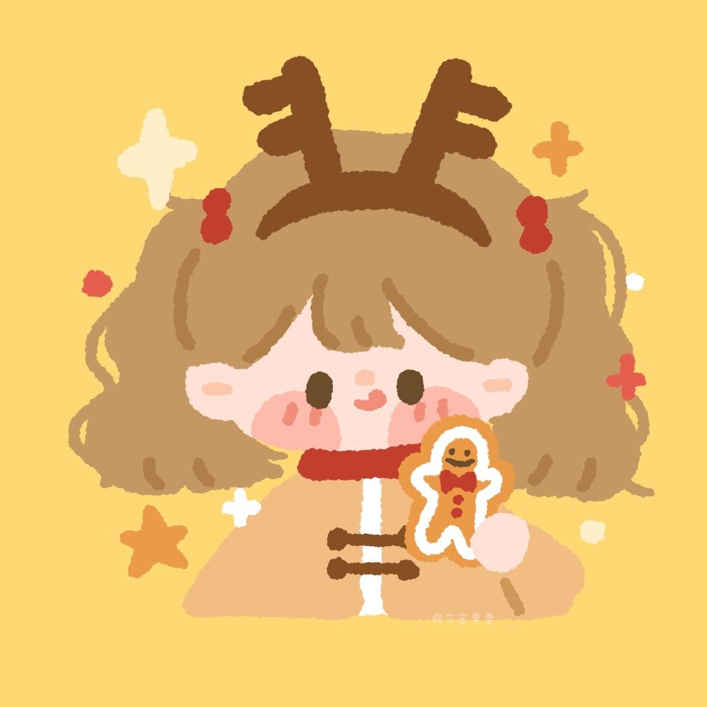 soft aesthetic christmas pfp 0059