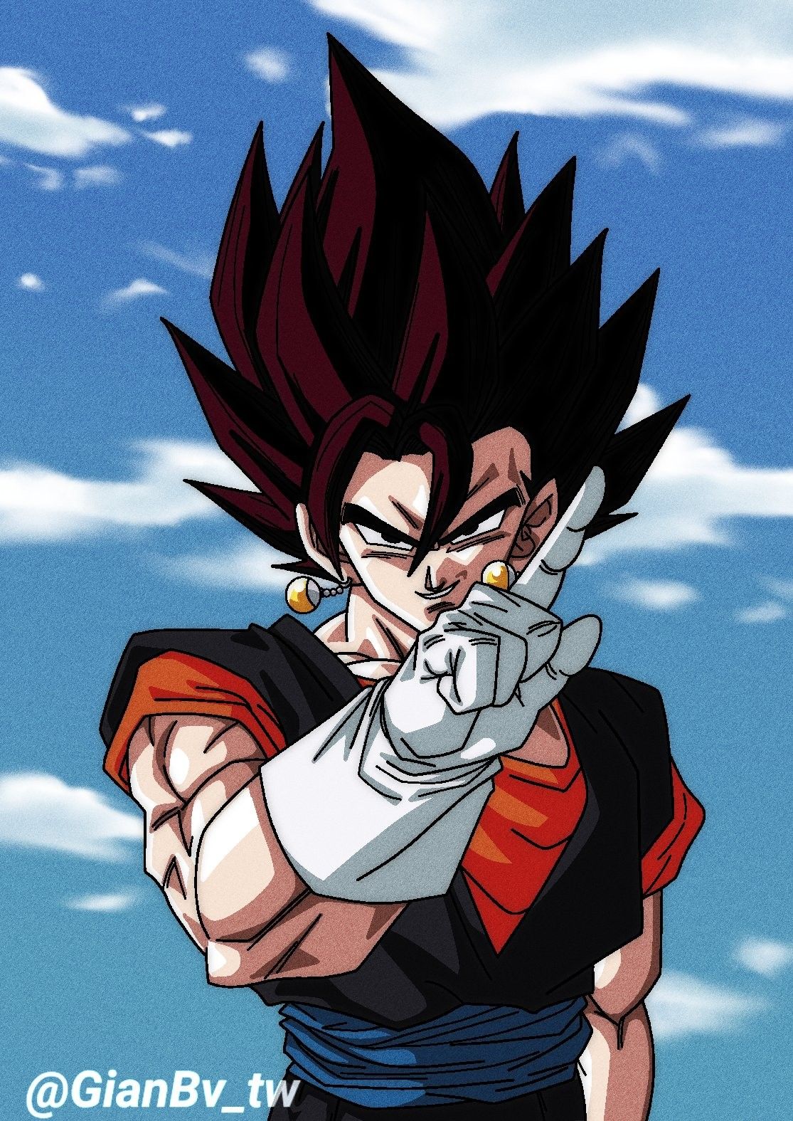 stunning vegito pfp examples