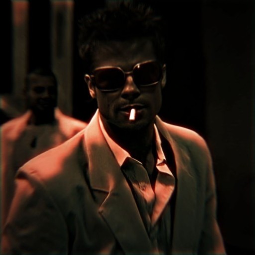 tyler durden pfp for social media profiles.