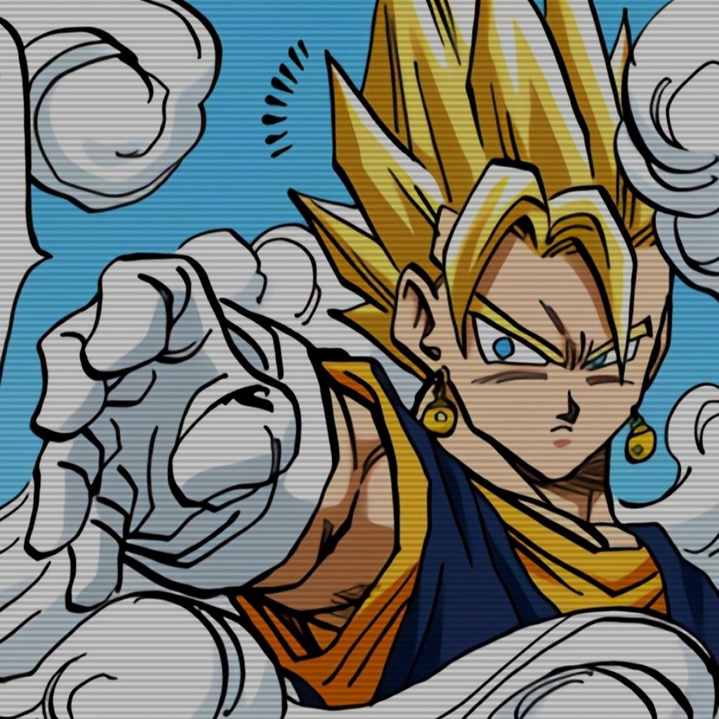 vegito pfp art designs