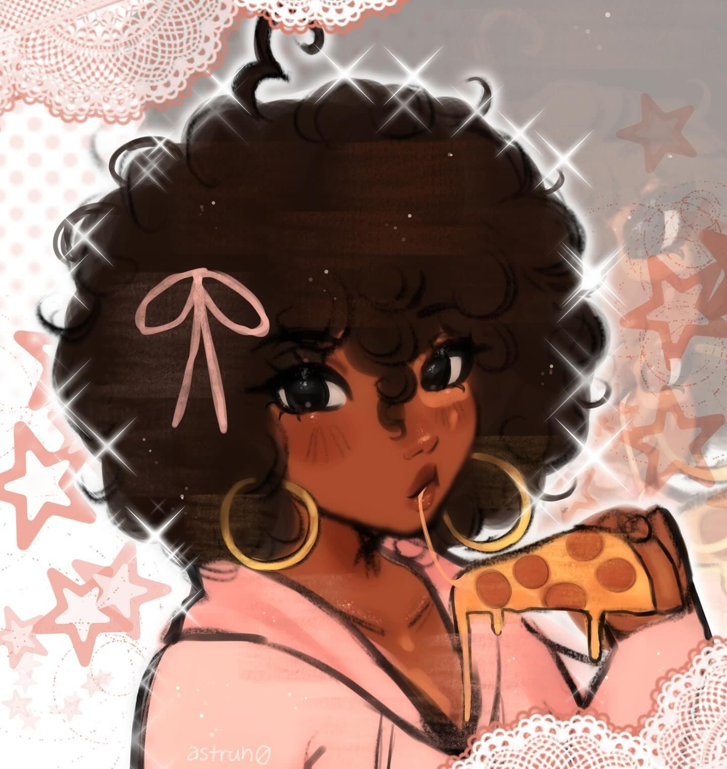 vibrant black girl pfp images