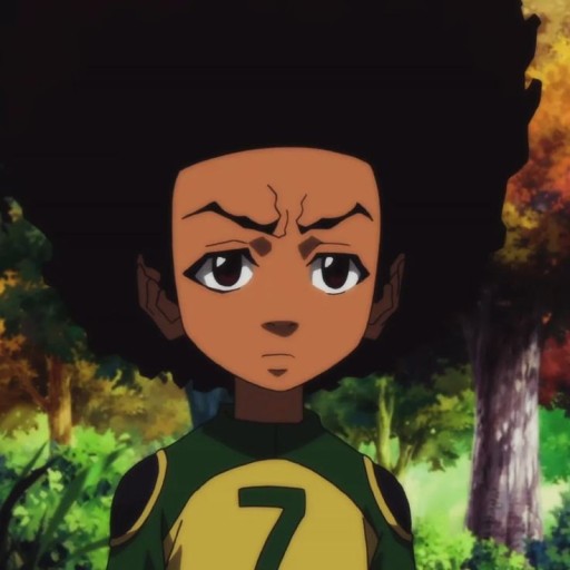 vibrant huey freeman pfp options