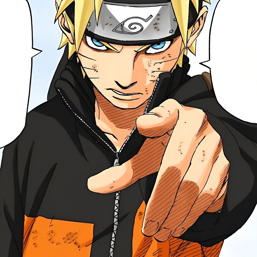 vibrant naruto pfp examples