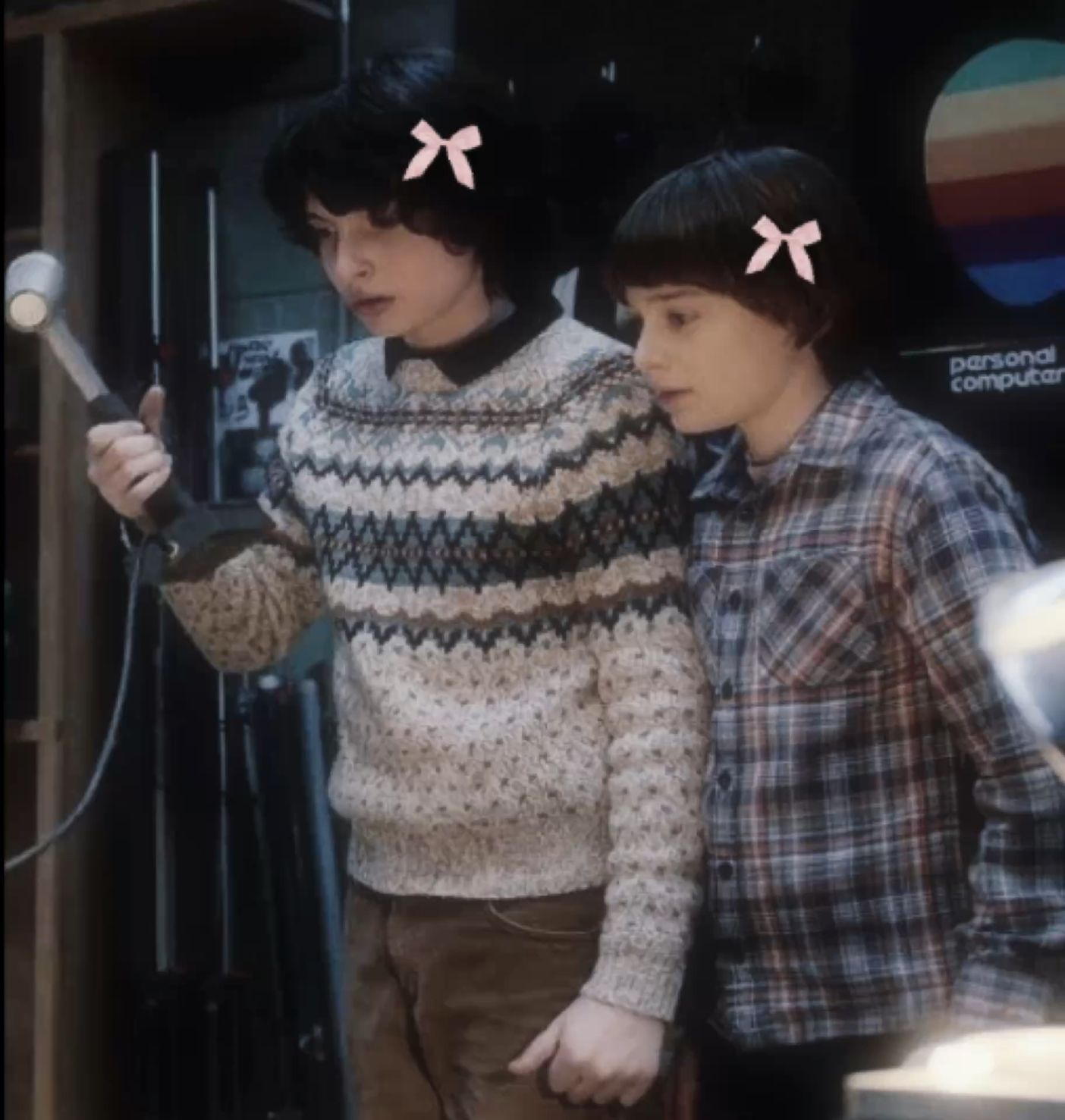 vintage stranger things pfp looks